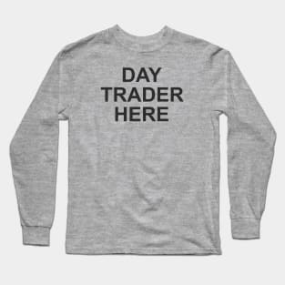 stock trader trading stock forex crypto etc Long Sleeve T-Shirt